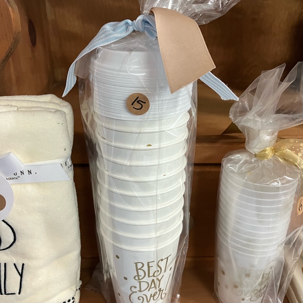 Natalie Chang best day ever 15 plastic cups and 15 to go cups